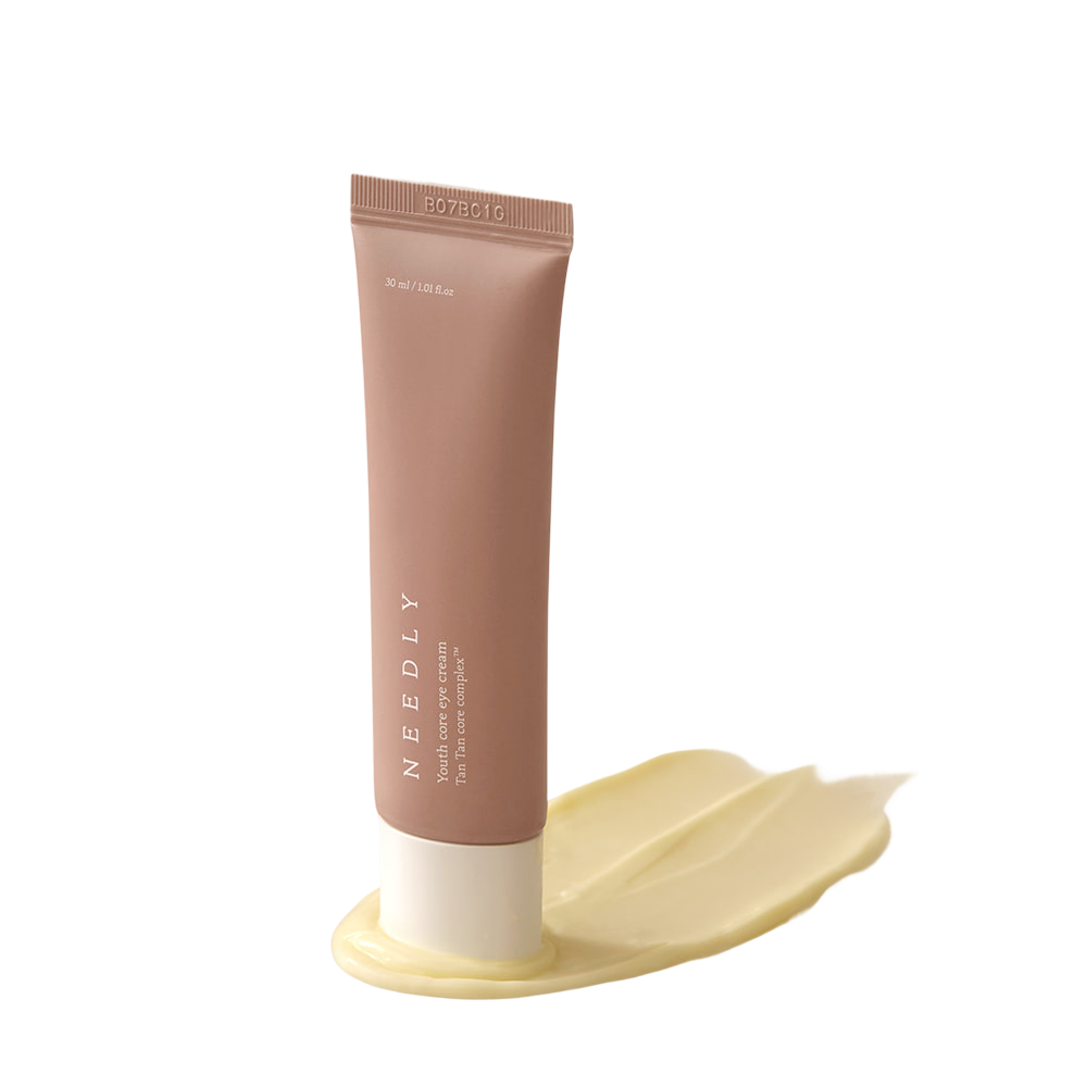 NEEDLY Tan Tan Core Eye Cream 1.01 fl.oz. – Firming & Hydrating Early-Aging Care with Tan Tan Core Complex™ | Wrinkle & Brightening Dual Function _ Made in KOREA